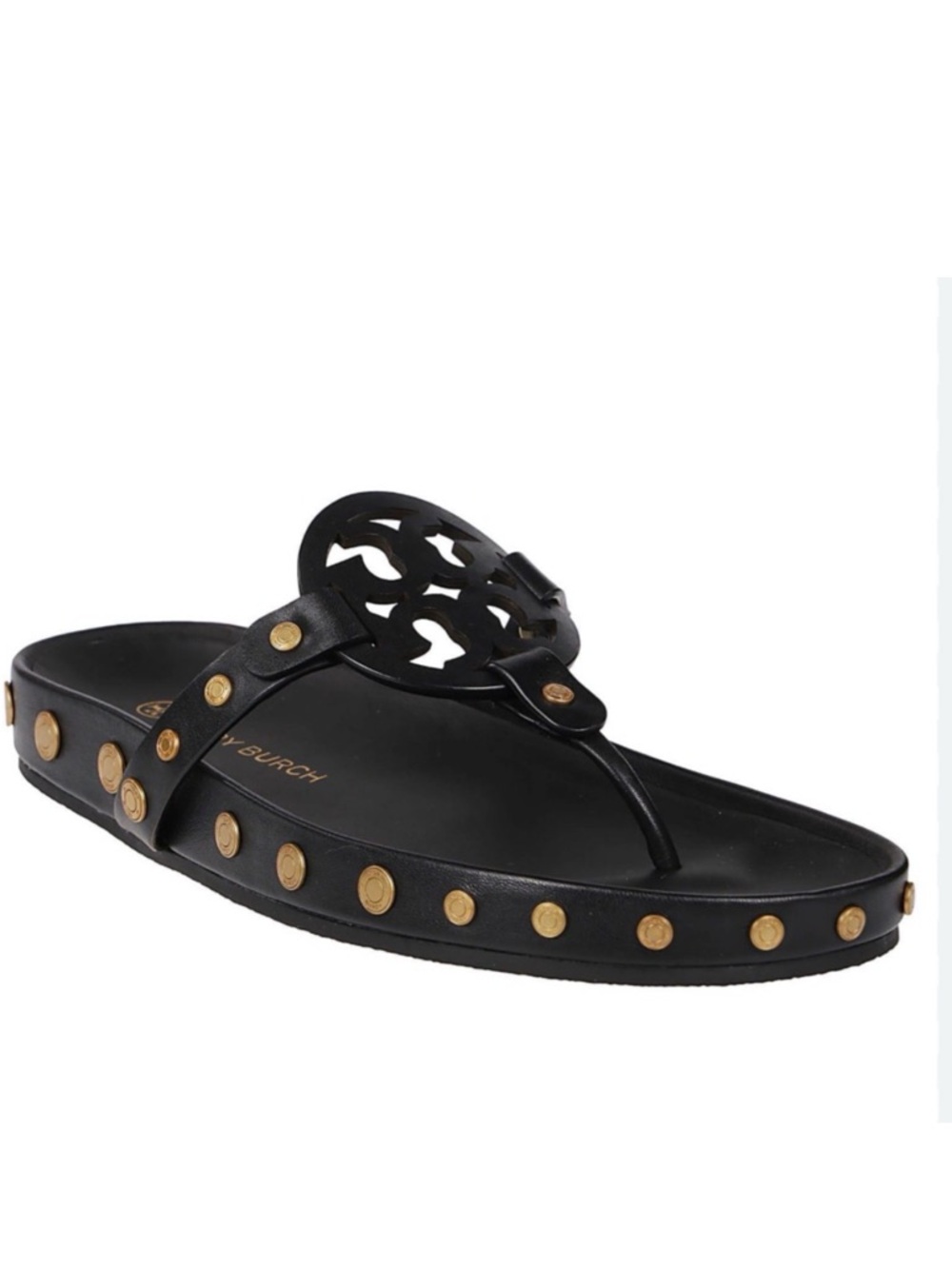 Tory Burch Women's Miller Cloud Coin Sandal - Picture 2 of 12